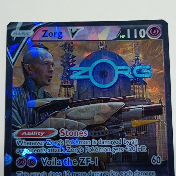 Zorg Fifth Element Pokemon Card - Picture 5 of 8